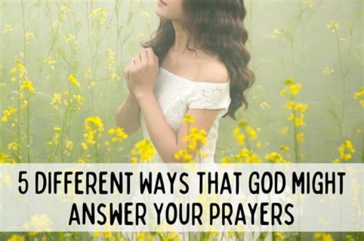 Why god answers prayers?