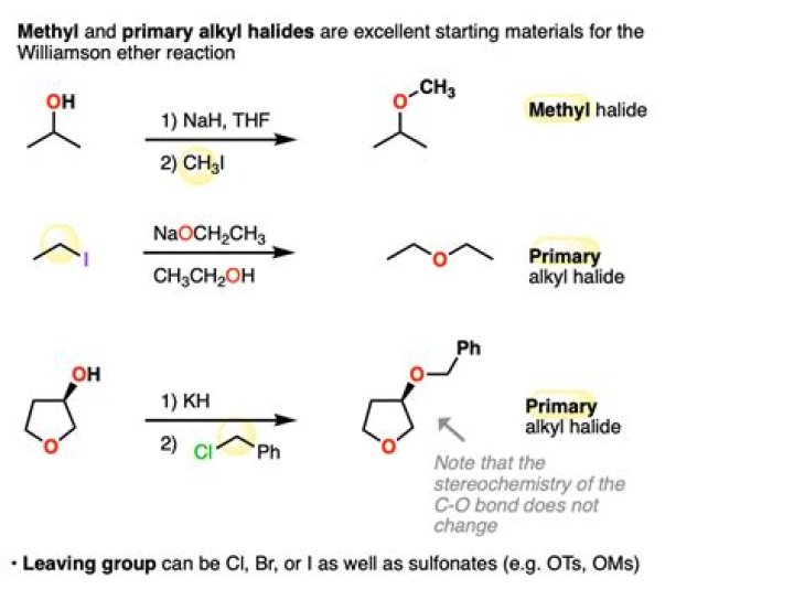 Why is a primary alkyl halide?
