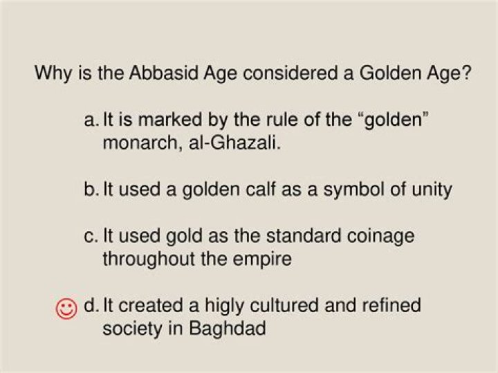 Why is abbasid rule considered a golden age?