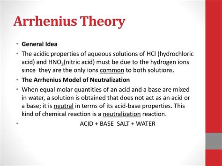 Why is arrhenius theory still used?
