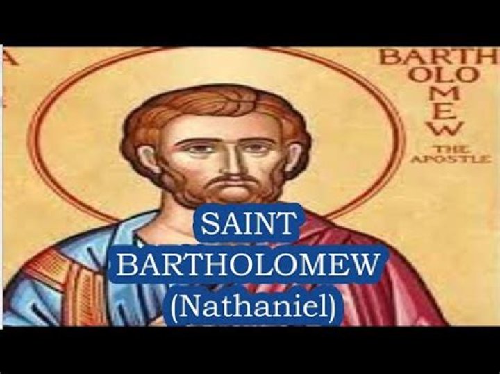 Why is bartholomew called nathaniel?