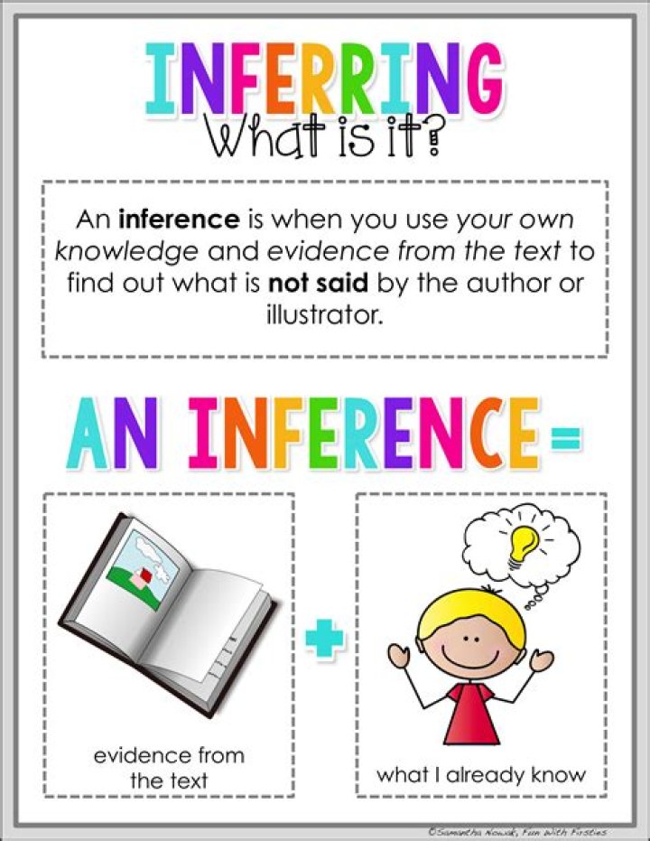 Why is inferring important?