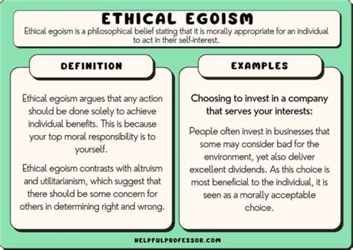 Why is it difficult for an egoist to be polite?