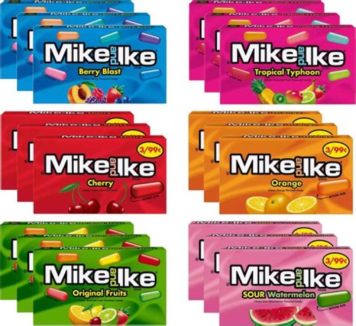 Why is mike and ike crossed out?
