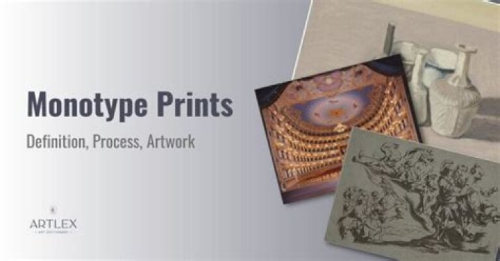 Why is monotype characterized as a printing technique?