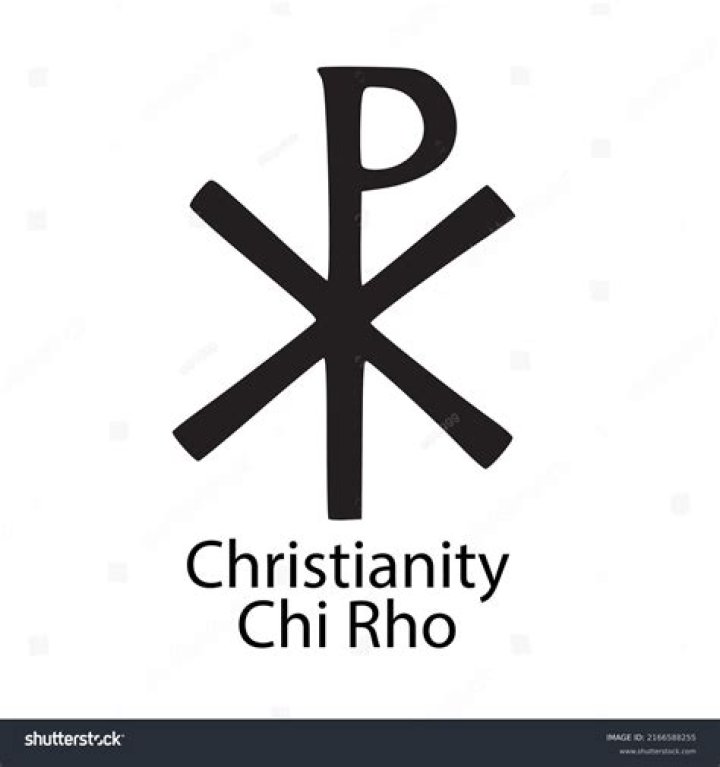 Why is the chi rho symbol important for christianity?