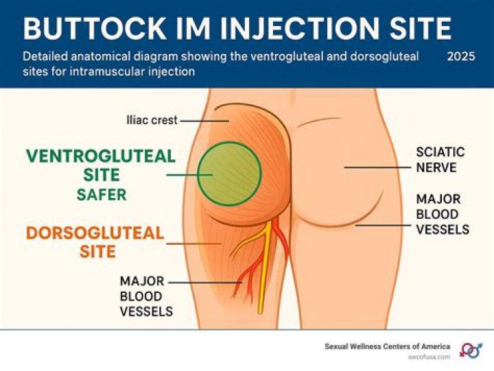 Why is the dorsogluteal contraindicated?