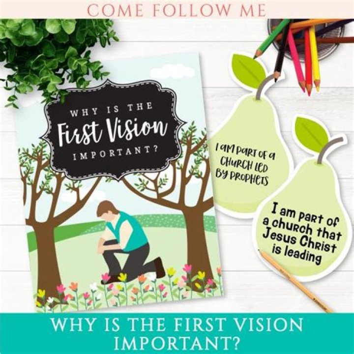 Why is the first vision important?