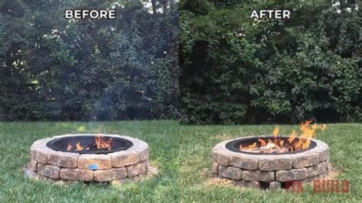 Why is there a hole in my fire pit?