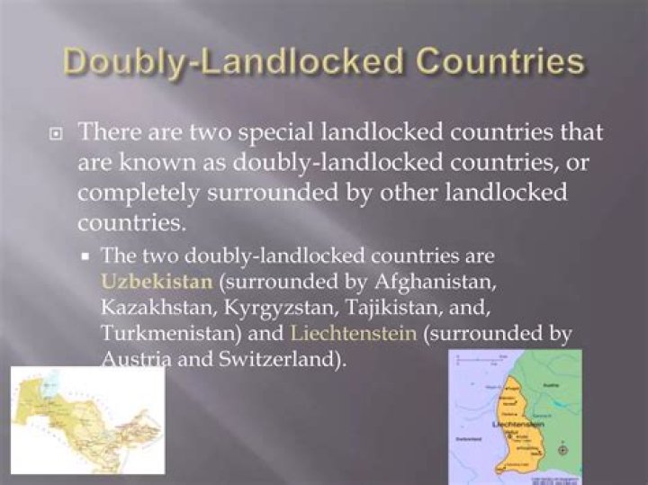Why is uzbekistan doubly landlocked?