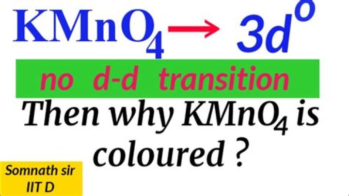 Why kmno4 self indicator?