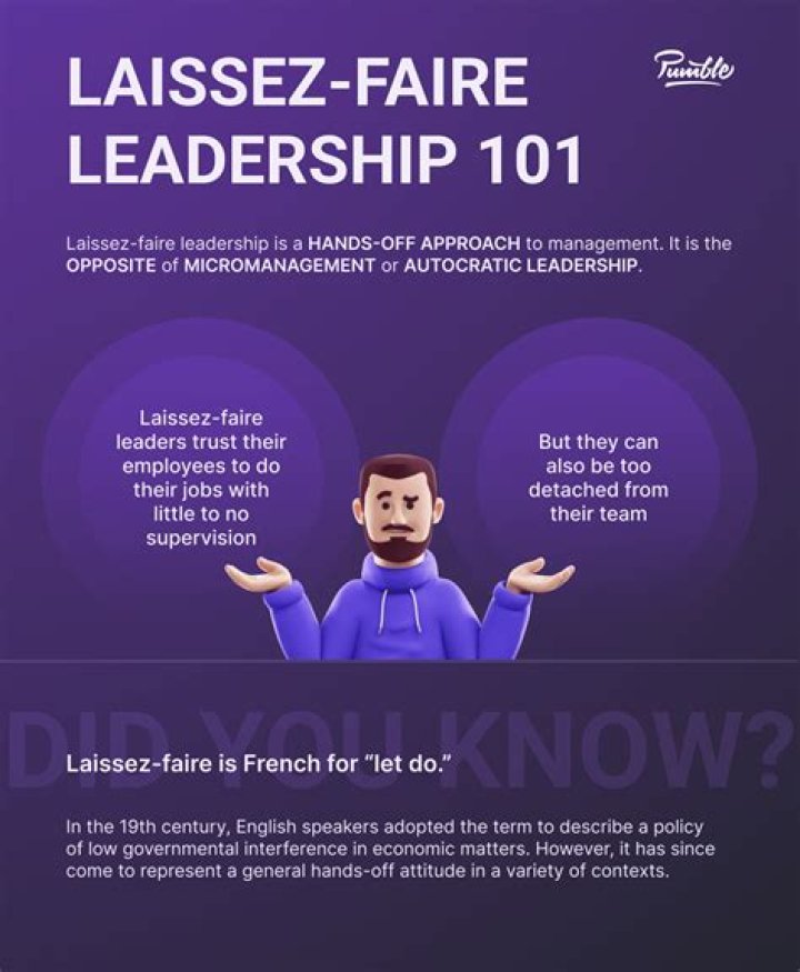 Why laissez faire leadership doesn't work?