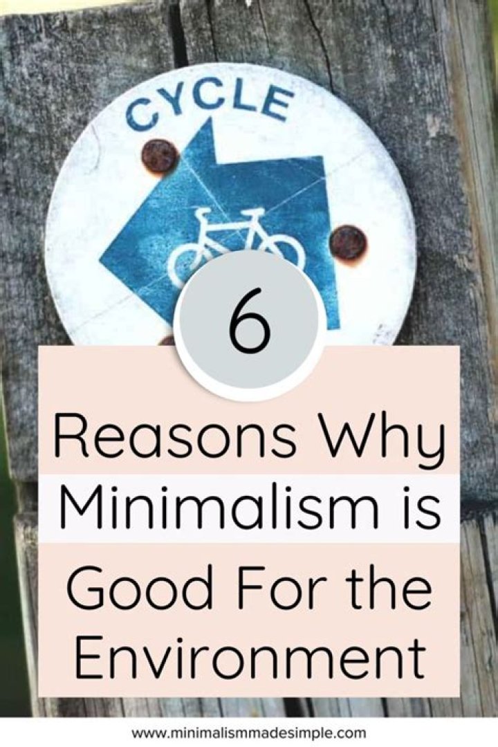 Why minimalism is good?