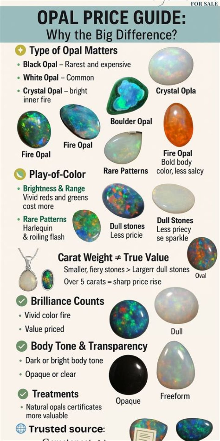 Why opal stone is used?