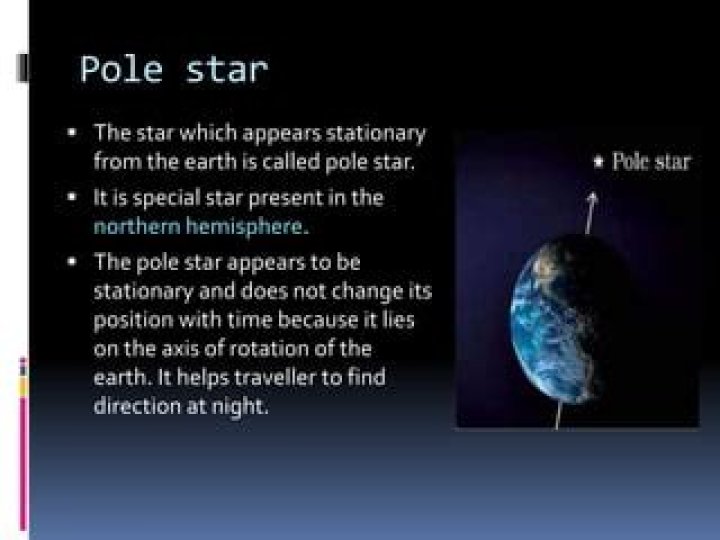 Why pole star is important?