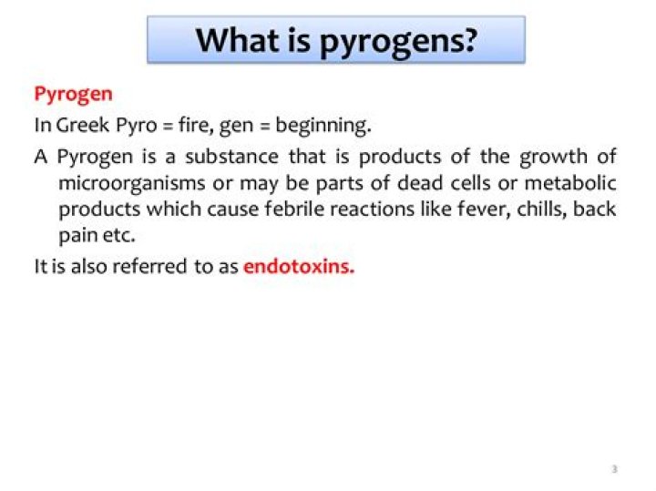 Why pyrogen test is performed?