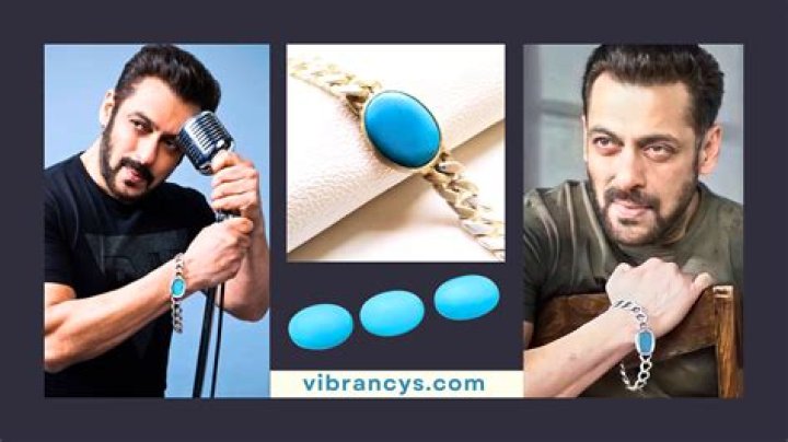 Why salman khan wear bracelet?