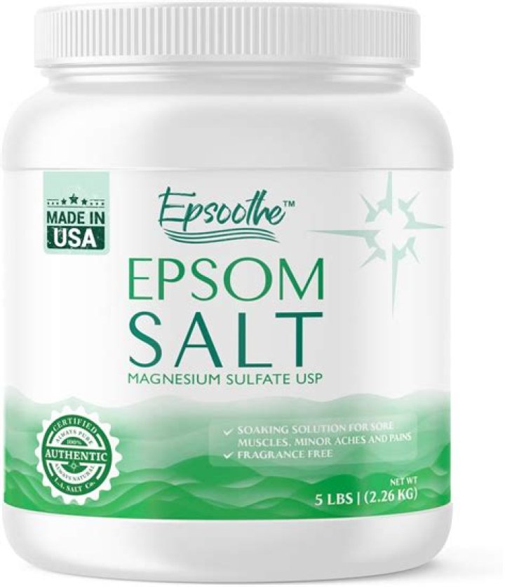 Why soak infection epsom salt?