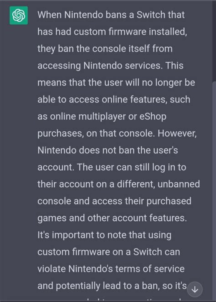 Why switch hit banned?