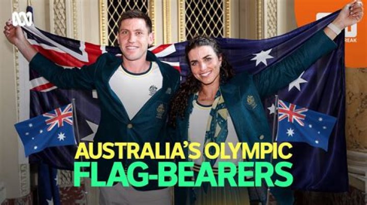 Why two flag bearers olympics?