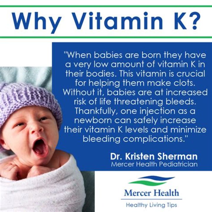 Why vitamin k shot at birth?