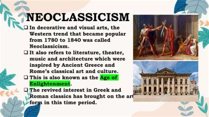 Why was neoclassicism popular?