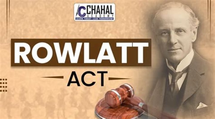 Why was rowlatt act called as an oppressive legislation?
