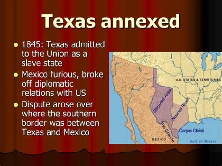 Why was texas annexed?