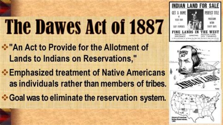 Why was the dawes act of 1887 unsuccessful?