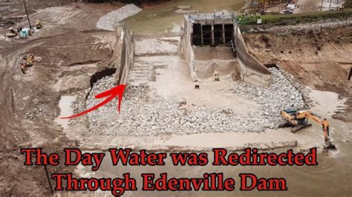 Why was the edenville dam built?
