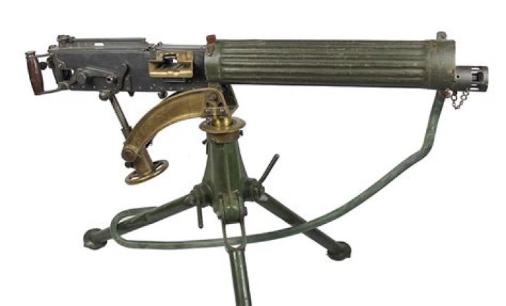 Why was the vickers gun worth nothing?