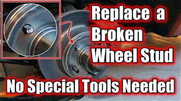 Why wheel stud broke off?
