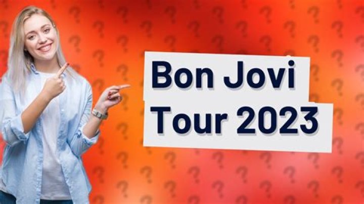 Will bon jovi ever tour again?