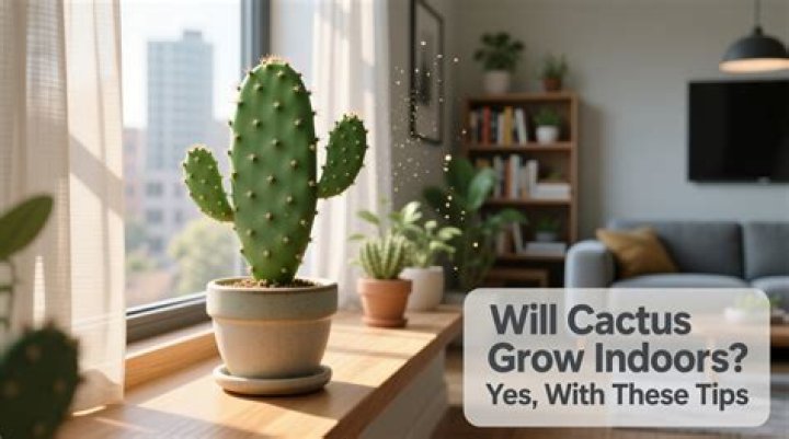 Will cactus grow indoors?