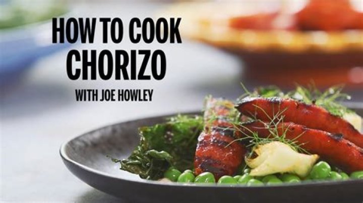 Will chorizo cook in the oven?
