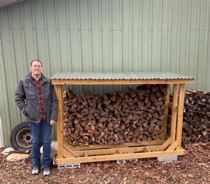 Will firewood season in the shade?