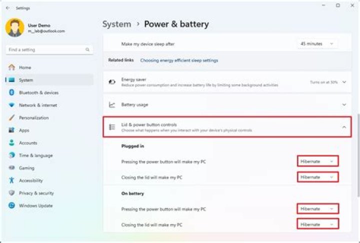 Will hibernate use power?
