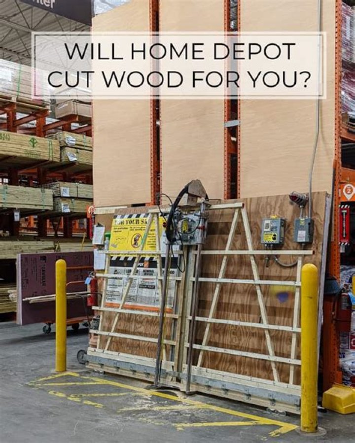 Will home depot custom cut wood?