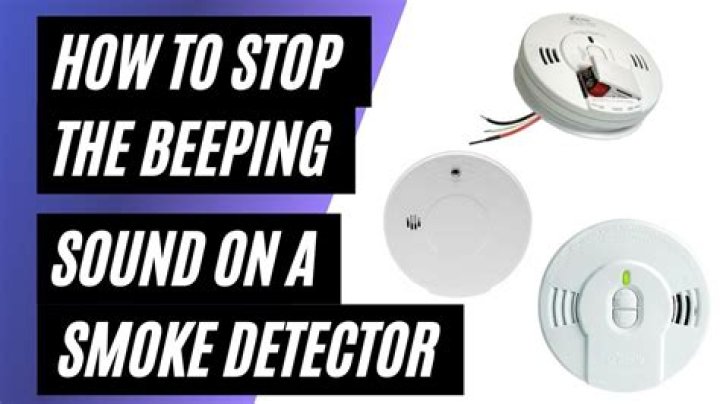 Will my smoke alarm stop chirping?