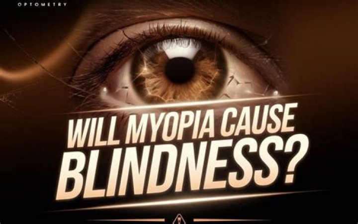 Will myopia cause blindness?