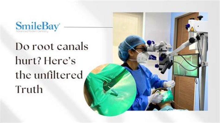 Will root canals hurt?