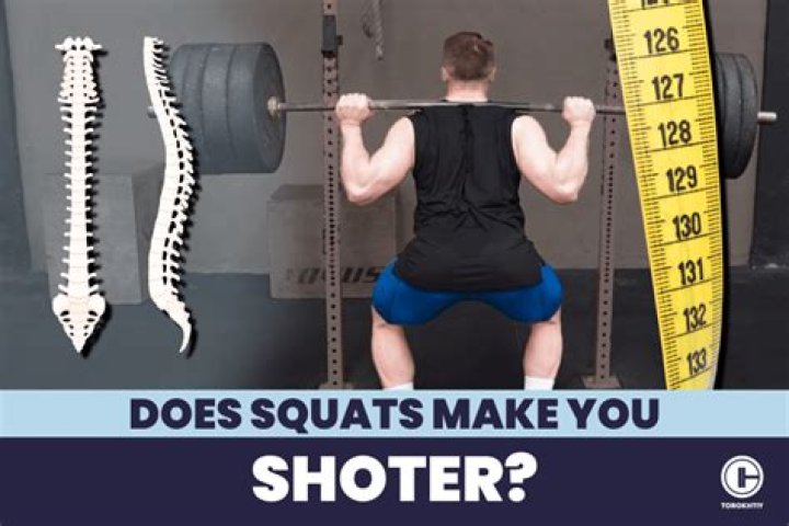 Will squats make you shorter?