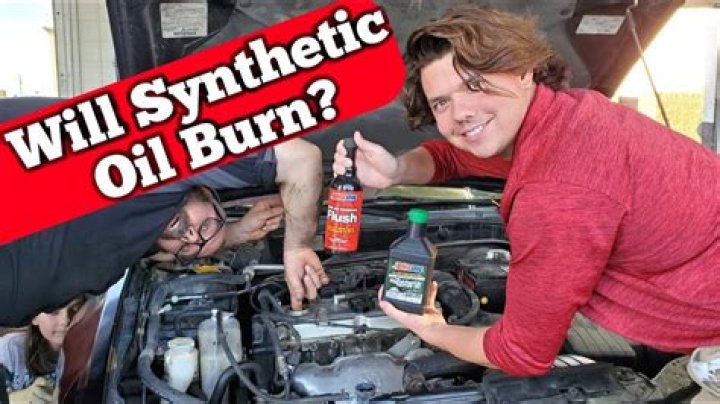 Will synthetic oil burn?