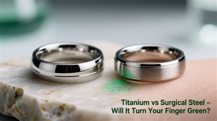 Will titanium ring turn finger green?