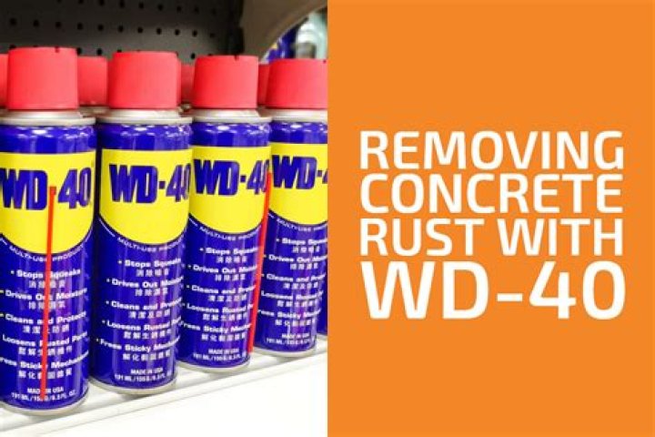 Will wd40 remove oil from block paving?