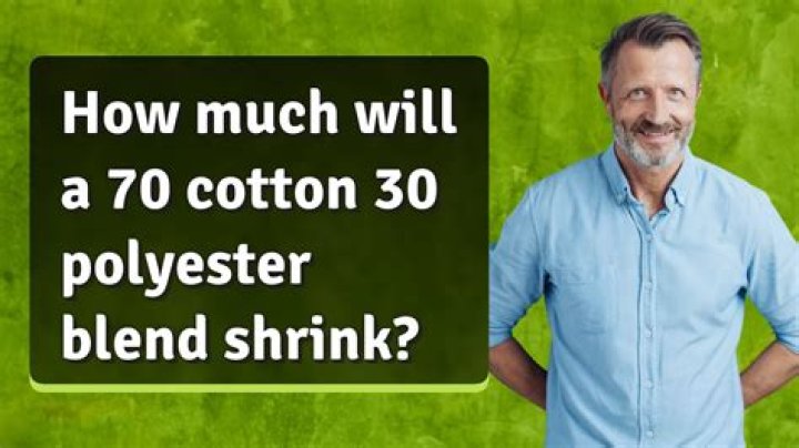 Would 100 cotton shrink?