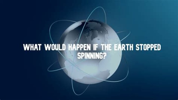Would the earth ever stop spinning?