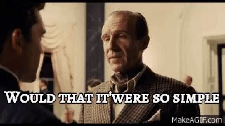 Would twere that it were?